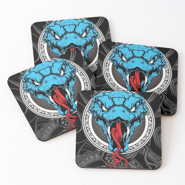 Item preview, Blue Snake Head designed and sold by durkstars.