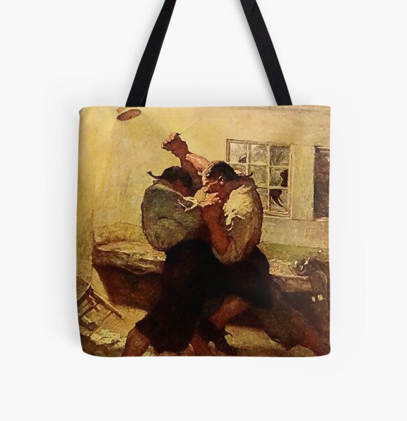 “Long John Silver” Pirate Art by Louis Rhead | Tote Bag