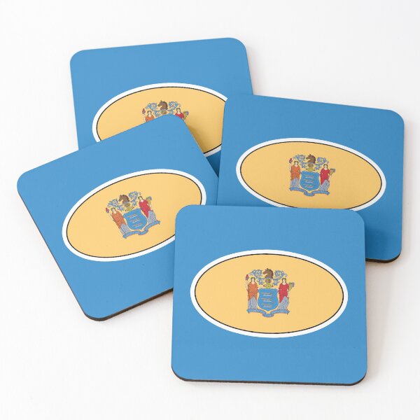 Item preview, NEW JERSEY Flag Gifts, Masks, Stickers & Products (GF) designed and sold by mpodger.