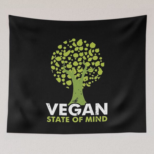 Item preview, Vegan tree nature conservation vegan animal protection designed and sold by Ofca.