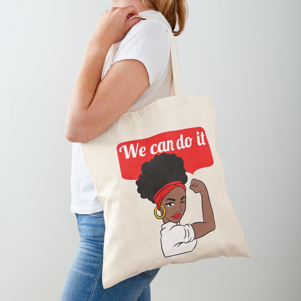 girls black tote bag
