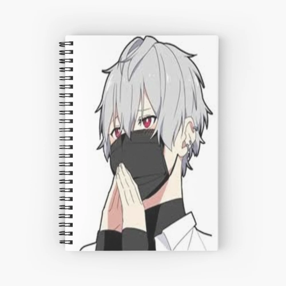 Anime Boy Spiral Notebook for Sale by Dr. Designer