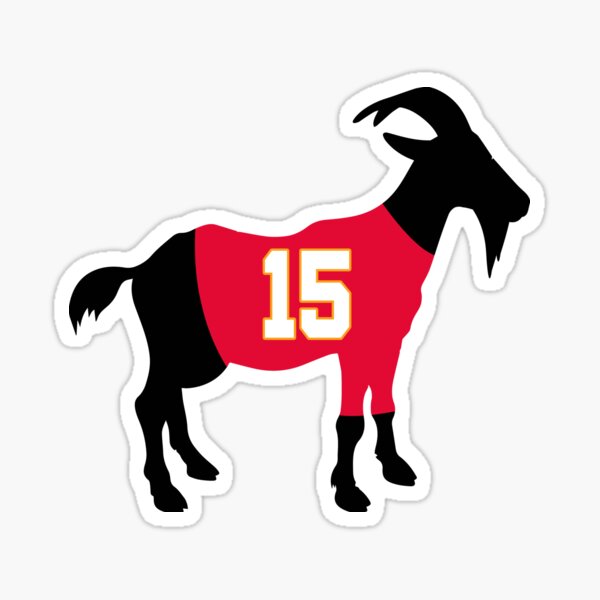 Mahomes GOAT Sticker