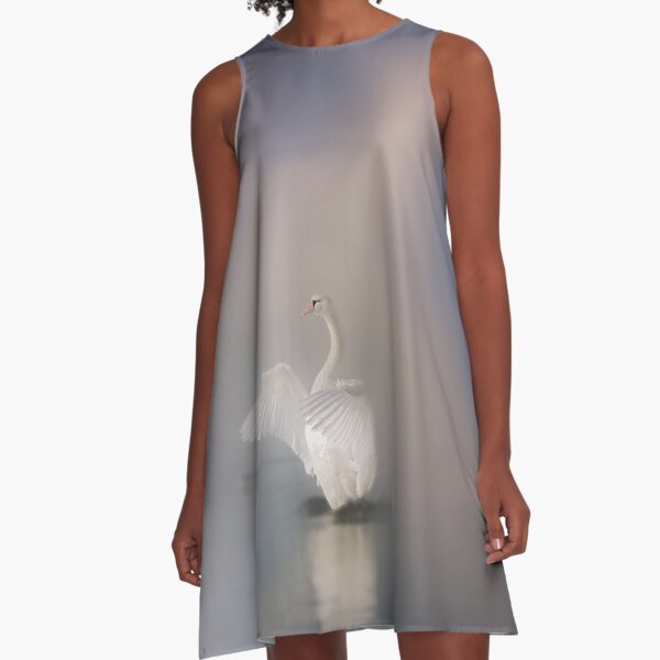 Swan A-Line Dress