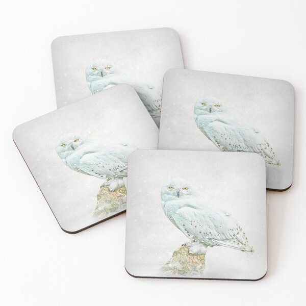 Item preview, Snowy owl portrait designed and sold by Brian Tarr.
