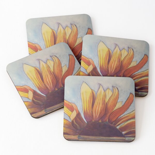 Item preview, Orange and Yellow Sunflower designed and sold by WatersEdgeGal.