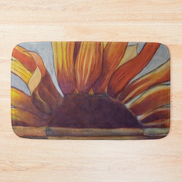 Item preview, Orange and Yellow Sunflower designed and sold by WatersEdgeGal.