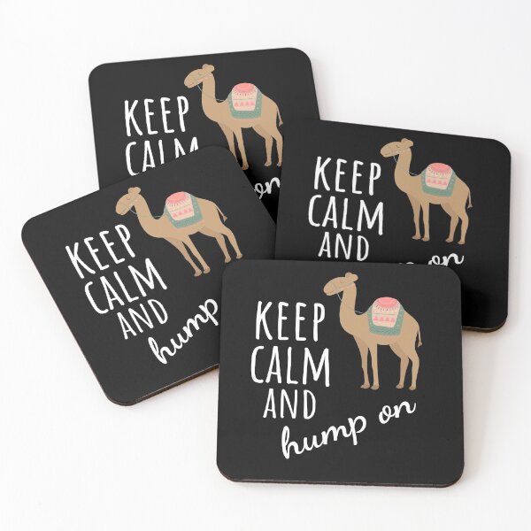 Item preview, Keep Calm And Hump On designed and sold by PinkPandaPress.