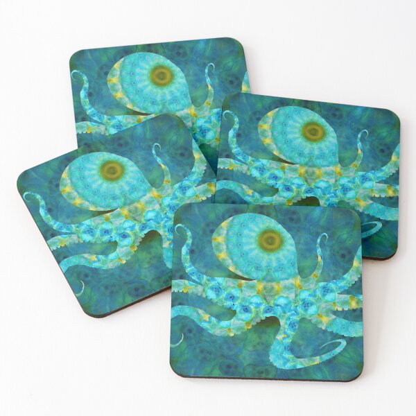 Item preview, Beach Mandala Octopus by Sharon Cummings designed and sold by Sharon Cummings Art.