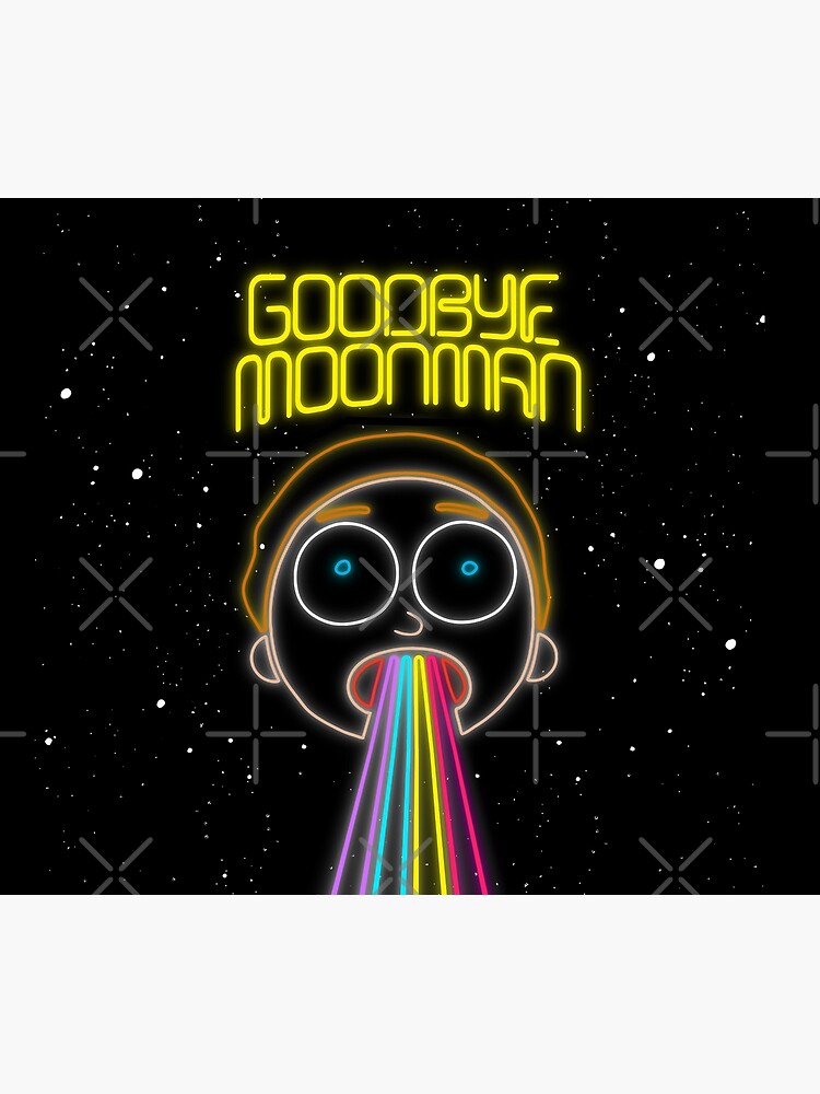 Rick and Morty : Neon (Goodbye Moonman) Morty by mud1017
