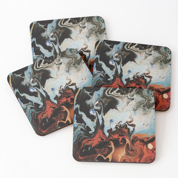 Item preview, Enhanced Marble View of Abstract Painting designed and sold by digitalvintage.