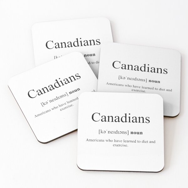Artikelvorschau, Canadians (Kanadier) Definition | Dictionary Collection entworfen und verkauft von Designschmiede.