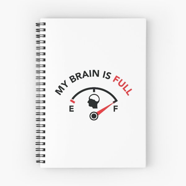 Item preview, My Brain Is Full School Humor designed and sold by SpoofTShirts.