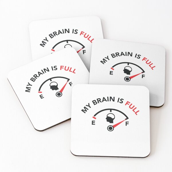Item preview, My Brain Is Full School Humor designed and sold by SpoofTShirts.