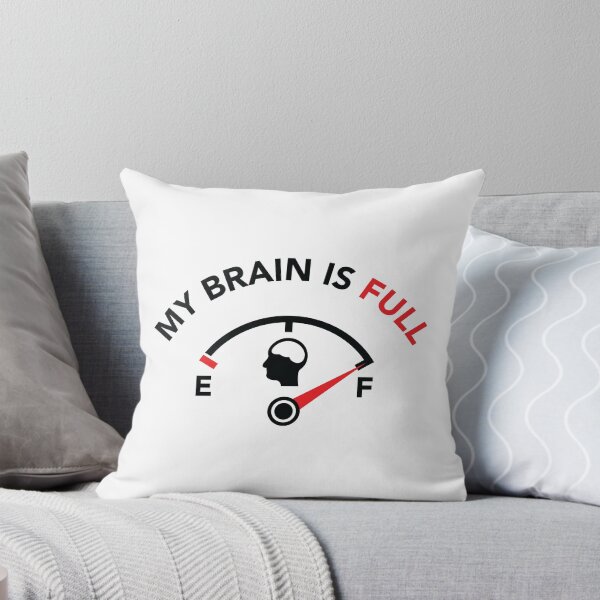 Item preview, My Brain Is Full School Humor designed and sold by SpoofTShirts.