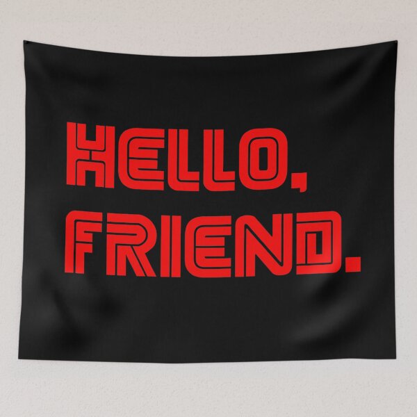 Item preview, Hello Friend / Mr Robot / Ellior Alderson designed and sold by andycdesigns.