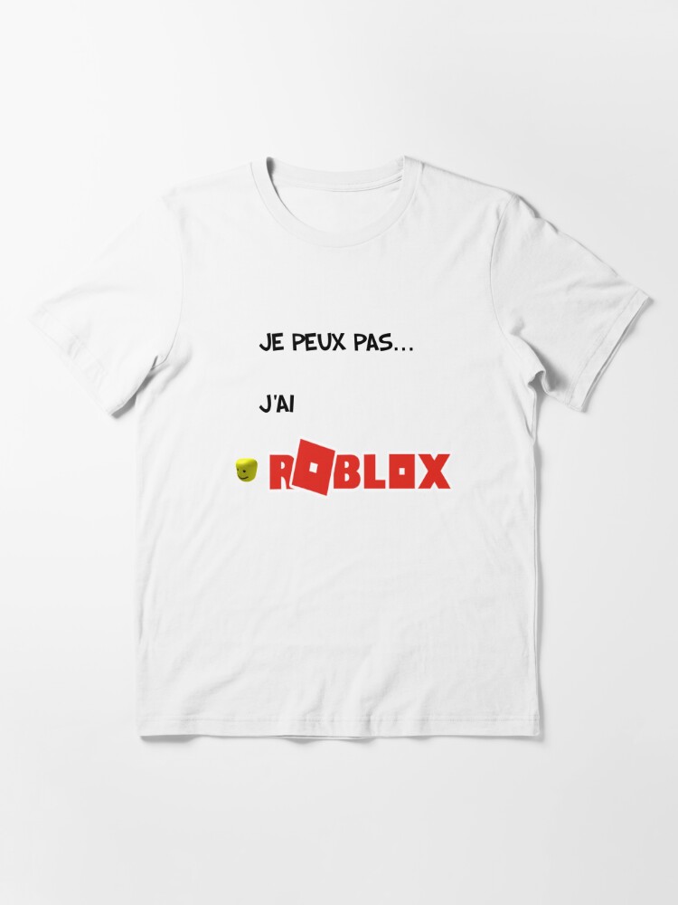 Camiseta Camiseta Divertida De Roblox No Puedo De Lilmaxou Redbubble - ropa roblox divertido redbubble
