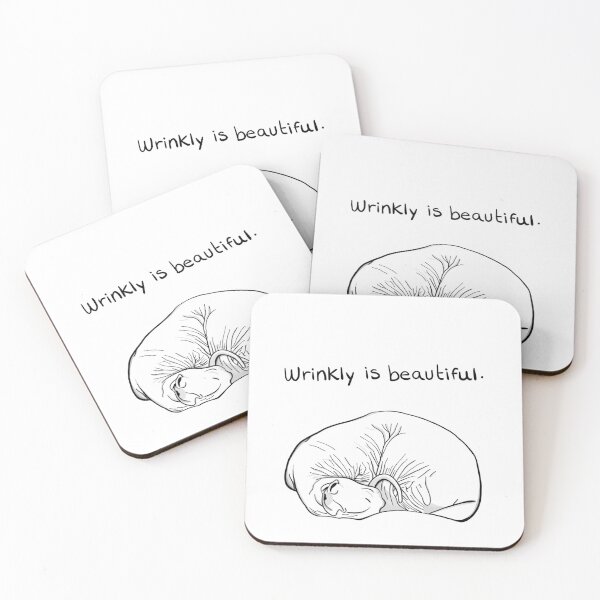 Item preview, Wrinkly Is Beautiful!!! designed and sold by Nic Rusick.
