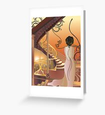 l'triste - art nouveau tribute piece Greeting Card