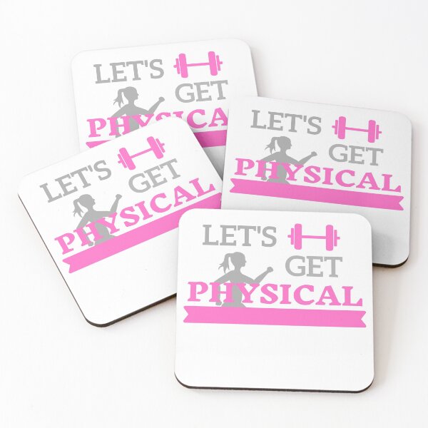 Item preview, Let's Get Physical Pink - Women's exercise gear designed and sold by NavyOx.