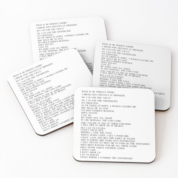 Item preview, Dwight's Perfect Crime-Font 1 designed and sold by emilees.