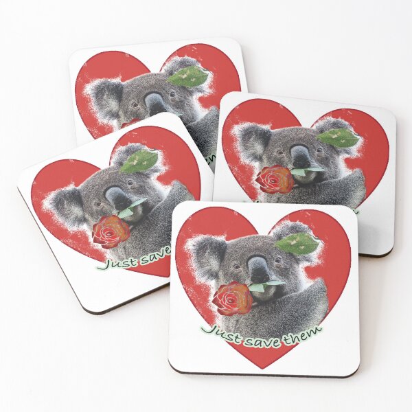 Item preview, Valentine day koala designed and sold by koalagardens.