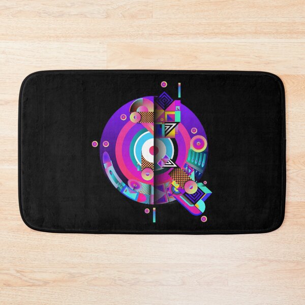 Item preview, Colorful Alphabet, Letter Q designed and sold by Space-Bug.