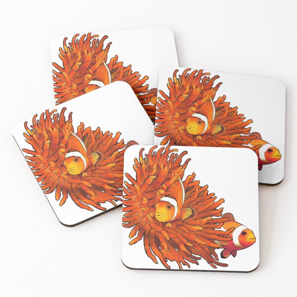 Item preview, Clown Fish snuggling with their Anemone designed and sold by Juan Alcantara.