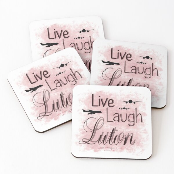 Item preview, Live Laugh Luton Pink designed and sold by KolaKage.