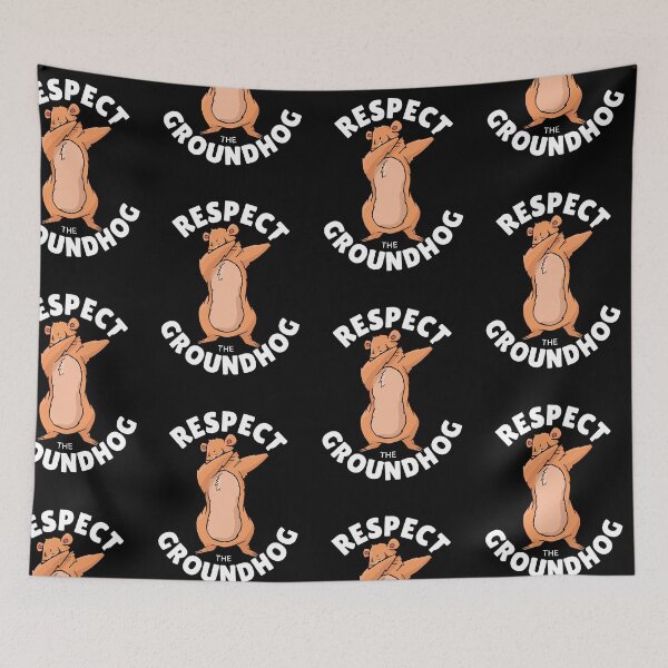 Item preview, respect the groundhog  designed and sold by pirminio.