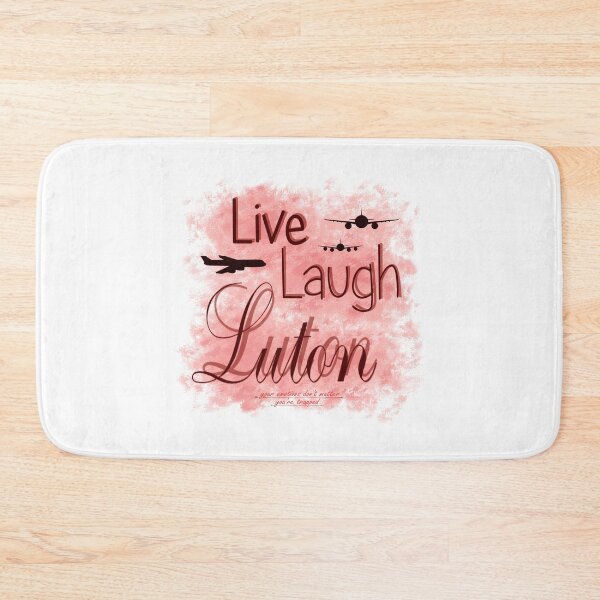 Item preview, Live Laugh Luton Red designed and sold by KolaKage.