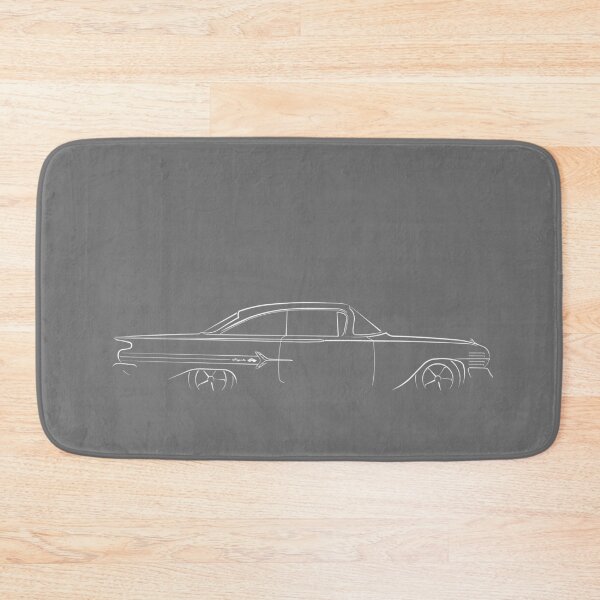 Item preview, 1960 Chevy Impala - Profile Stencil, white designed and sold by mal-photography.