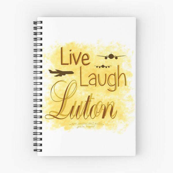 Item preview, Live Laugh Luton Yellow designed and sold by KolaKage.