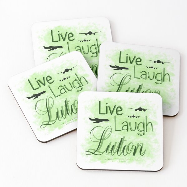 Item preview, Live Laugh Luton Green designed and sold by KolaKage.
