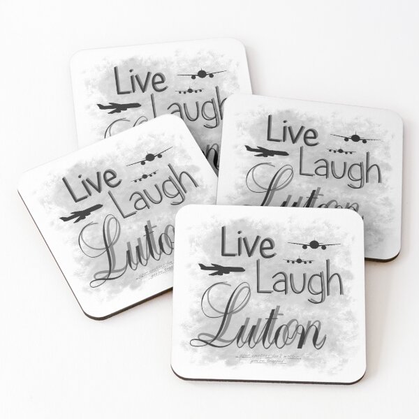 Item preview, Live Laugh Luton Gray designed and sold by KolaKage.