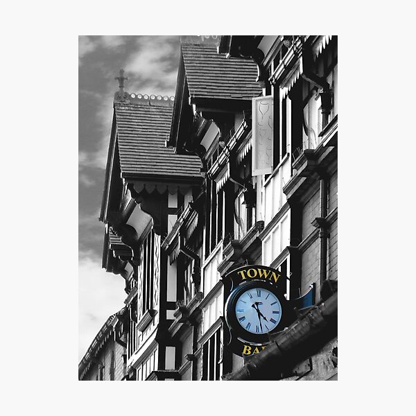 Town Bar Pub Heaton Moor Stockport Cheshire Photographic Print