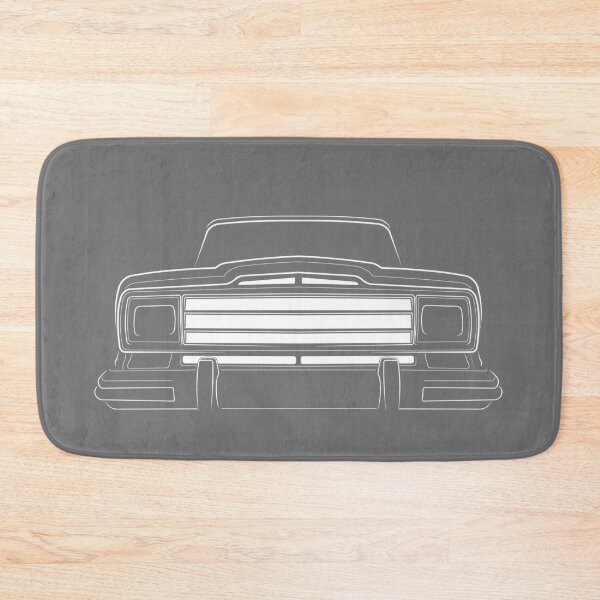 Item preview, Grand Wagoneer - front stencil, white designed and sold by mal-photography.