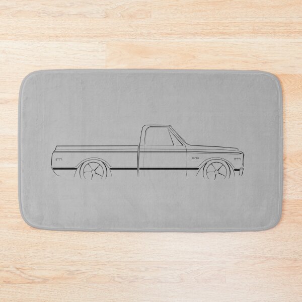 Item preview, C-10 Pickup - profile stencil, black designed and sold by mal-photography.