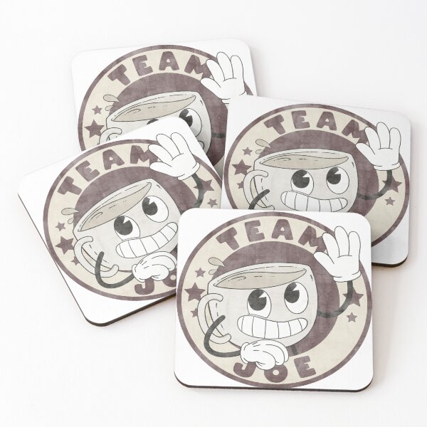 Item preview, Team Joe Cartoon Coffee Badge designed and sold by JackalopeCove.