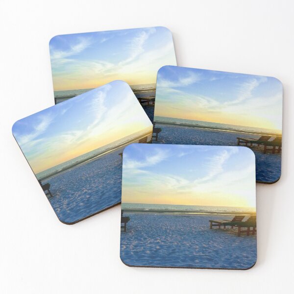 Item preview, Sunset On A Quiet Beach designed and sold by MOBpubdesign.