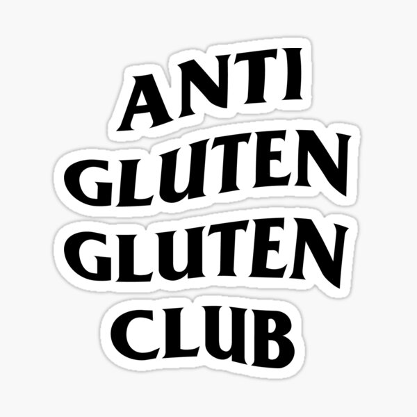 Item preview, Anti Gluten Gluten Club designed and sold by Alex Law.