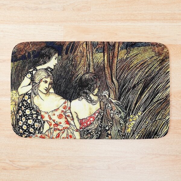 Item preview, Flowery Naiades by Arthur Rackham  designed and sold by Niina  Niskanen.