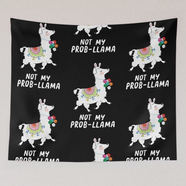 Item preview, No drama llama designed and sold by SuperrSunday.