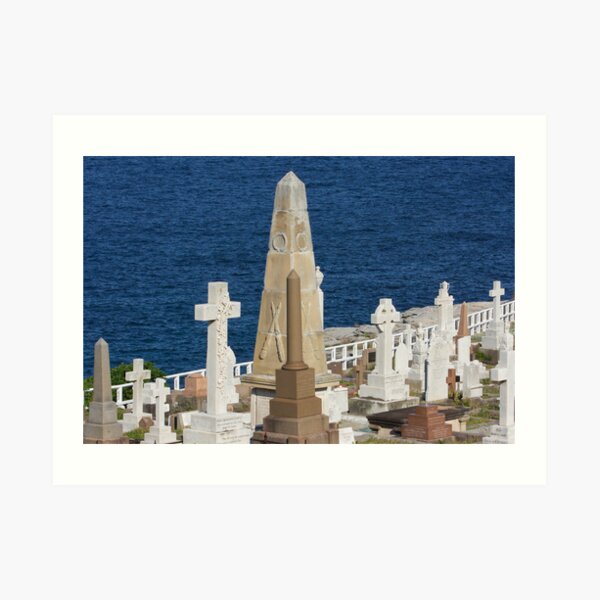 LOST AT SEA MEMORIALS 2 Art Print