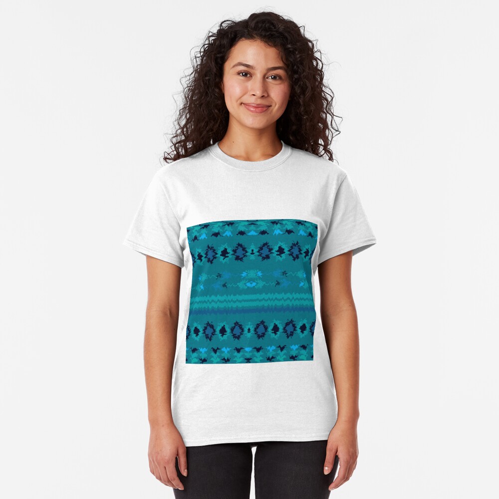 Turquoise Nava Classic T-Shirt