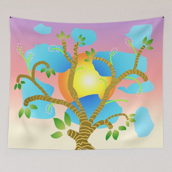 Item preview, Sun in the flower tree designed and sold by Allbi.