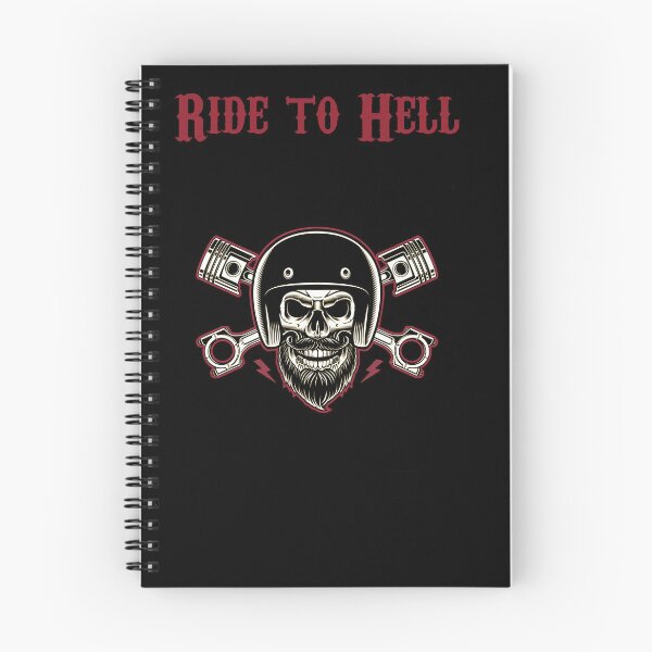 Item preview, ride to hell designed and sold by BikersShop.