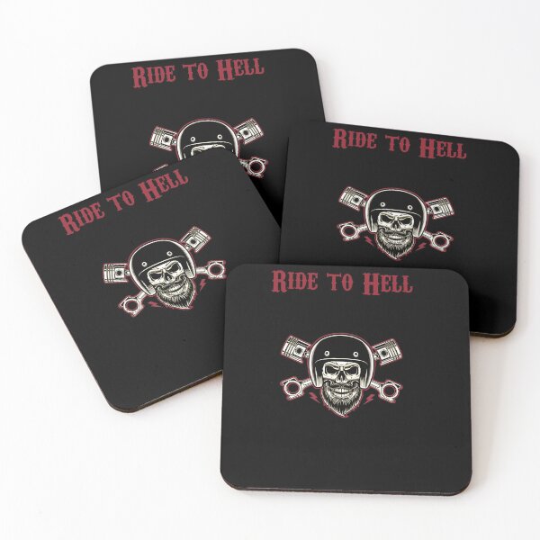 Item preview, ride to hell designed and sold by BikersShop.