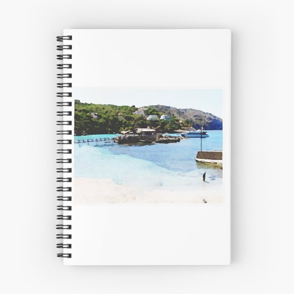 Item preview, Camp De Mar - mallorca watercolour designed and sold by Gerald Waters.