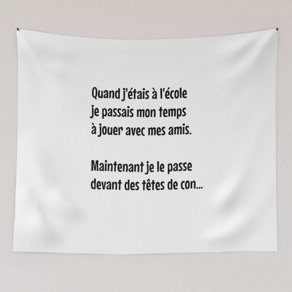 Item preview, T-shirt pause café ecole tete de con designed and sold by Momolasticot.